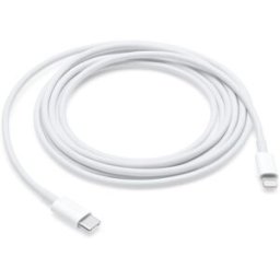 Cable Apple - USB-C a Lightning - 2M - Blanco