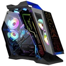 Gabinete Gamer XZeal IR02 - Micro ATX/Mini-ITX - Panel Lateral