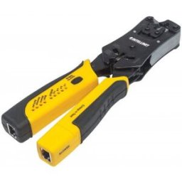 Pinza Crimpeadora Intellinet - RJ-11 - RJ-12 - RJ-45 - Amarillo
