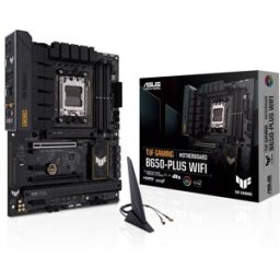 Tarjeta Madre ASUS TUF GAMING B650-PLUS WIFI - Socket AM5 - 4x DDR5 - 4800/5200/6400(OC)MHz - HDMI - DisplayPort - USB 2.0/3.2 - ATX