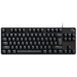 Teclado Gamer Logitech G413 TKL SE - Alámbrico - Negro - LED - Tactile Switch