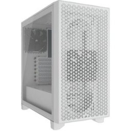 Gabinete Gamer Corsair 3000D AIRFLOW - Media Torre - ATX - 2 Ventiladores - Panel Lateral - Blanco