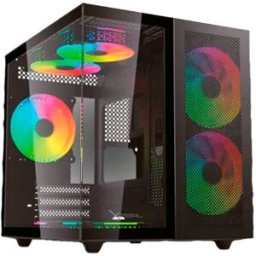 Gabinete Gamer XZeal CXi1 - Mini Torre - Micro ATX/Mini ITX - Panel Lateral