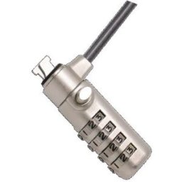Candado de Seguridad Manhattan 440493 - Para Laptop - Gris Nano - Combinación- 1.8mts