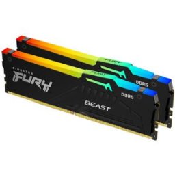 Memoria RAM Kingston Fury Beast - DDR5 - 16GB (2x8GB) - 5200MHz - DIMM - Para PC