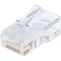 Plug Intellinet - Cat5e - RJ-45 - Transparente - 100 piezas