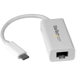 Adaptador de Red StarTech.com - USB Tipo C a Gigabit - 5 Gbps - Blanco