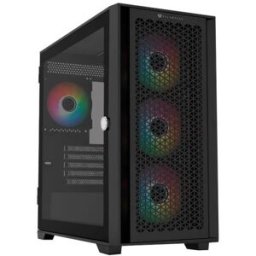 Gabinete Gamer Balam Rush Carbono Twin Mate 8000 - Media Torre - Micro ATX/Mini ITX - 4x Ventiladores - Panel Lateral - Negro