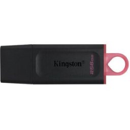 Memoria USB Kingston DataTraveler Exodia - 256GB - USB 3.2 Gen 1 - Negro con Rosa