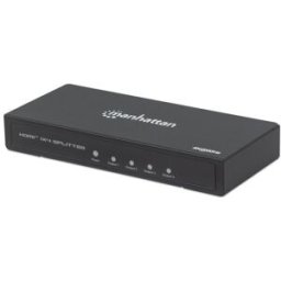 Video Splitter Manhattan 207805 - 4 Puertos HDMI - 4K - 60Hz