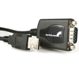 Cable Adaptador Profesional de USB a Puerto Serie con Retención de COM StarTech.com
