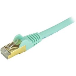 Cable de Red StarTech.com - Cat6a - RJ-45 - 6M - Aqua