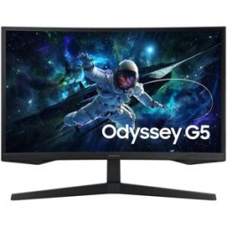 Monitor Gamer Samsung Odyssey G5 G55C - 27" - QHD - 165 Hz - HDMI - DisplayPort - Curvo