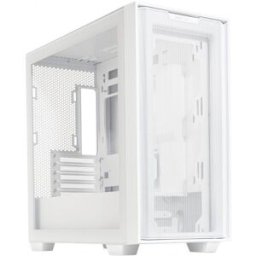 Gabinete Gamer ASUS A21 Case - Mini Torre - Micro ATX/Mini ITX - Panel Lateral - Blanco