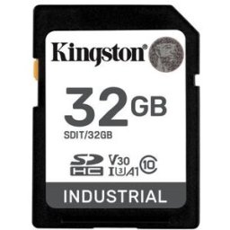 Memoria SDHC Kingston Industrial - 64GB - UHS-I - C10