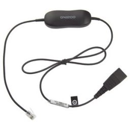 Cable para Auriculares Jabra Smart Cord - para Cisco IP Phone 78xx / Biz 2300 / Mitel 74xx / Dialog 42xx / 44xx / 5446 / Snom 71x - Negro