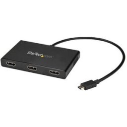 Adaptador StarTech.com - USB Tipo-C a 3 Puertos HDMI