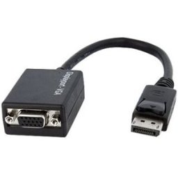 Convertidor StarTech.com DP2VGA2 - DisplayPort Macho a VGA Hembra - Negro