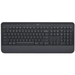 Teclado Logitech Signature K650 - Inalámbrico - Español - Grafito