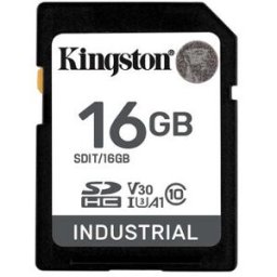 Memoria SDHC Kingston Industrial - 16GB - UHS-I - C10
