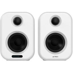 Bocinas Acteck DYNAMIC EXACT BS650 - Alámbrico/Inalámbrico - Bluetooth - Blanco