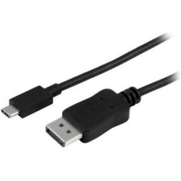 Cable Adaptador StarTech.com CDP2DPMM6B - USB-C a Display - Macho a Macho - 1.8 m - Negro