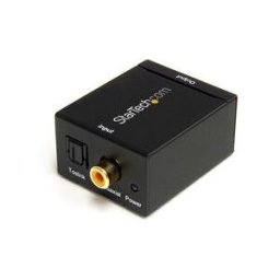 Convertidor de Audio StarTech.com - Digital Coaxial SPDIF / Toslink a RCA Analógico -