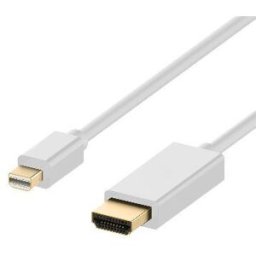 Cable BRobotix 6005330 - Mini DisplayPort a HDMI - 1.8m - Blanco