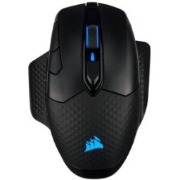 Mouse Gamer Corsair DARK CORE RGB PRO SE - Inalámbrico - 8 Botones - Diestro - RGB