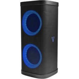 Bafle Vorago KSP-580 - 2x6.5" + 2x2.5" Tweeter - 40W RMS - 3600mAh - Circle LED - TWS - Micrófono - USB/TF/AUX/BT