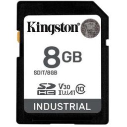 Memoria SDHC Kingston Industrial - 8GB - UHS-I - C10