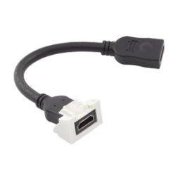 Adaptador SIEMON MX-HD2.0-02 - HDMI con Pigtail - Hembra a Hembra - 1080p - Blanco