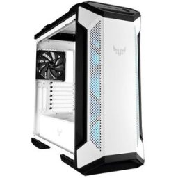 Gabinete Gamer ASUS TUF Gaming GT501 - Media Torre - ATX/E-ATX/Micro ATX/Mini-ITX - 4 Ventiladores - Panel Lateral - Blanco