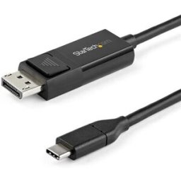 Cable Convertidor StarTech.com - USB-C a DisplayPort 1.2 - Macho/Macho - Bidireccional - 2 m