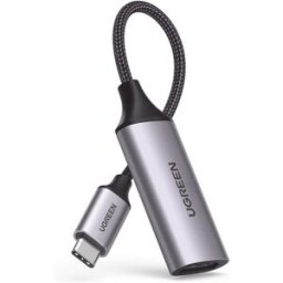 Adaptador UGREEN 70444 - USB-C a HDMI - 10 cm - 4K - 60Hz - Plata