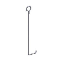 Ancla de Piso SYSCOM SAZ-45 - Para Retenida - Para Torre de 45M - Galvanizado por Electrólisis