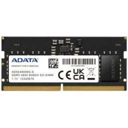 Memoria RAM ADATA AD5S480016G-S - DDR5 - 16GB - 4800MHz - SO-DIMM - Para Laptop