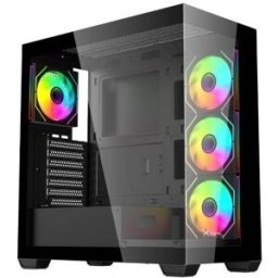 Gabinete Gamer XZeal XZ-140 - Media Torre - ATX/Micro-ATX/Mini-ITX - Panel Lateral
