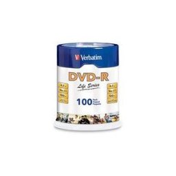 DVD-R Verbatim 97177 - 4.7GB - 16X - 100 Piezas