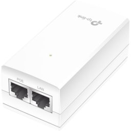 Inyector PoE TP-LINK TL-POE2412G - 24V - 2x RJ-45 - Blanco