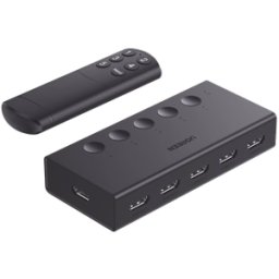 Conmutador UGREEN 90512 - 5x HDMI - HDMI 2.0 - 4K@60Hz