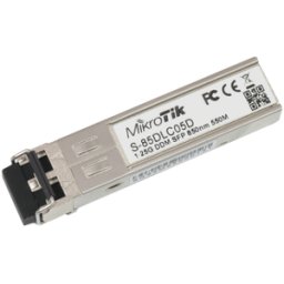 Transceptor MikroTik S-85DLC05D - 1.25G - SFP - Hasta 550m - Multimodo