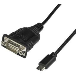 Cable Adaptador Convertidor StarTech.com USB Tipo C a Serial DB9 - RS232