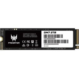 Unidad de Estado Sólido Acer Predator GM7 - M.2 2280 - 2TB - PCI-E 4.0