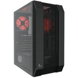 Gabinete Gamer Xtech DEIMOS - Media Torre - ATX/Micro ATX - 1x Ventilador - Panel Lateral
