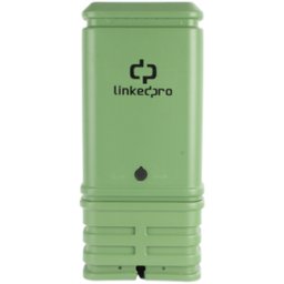 Linkedpro Pedestal para Cajas de Empalme de Fibra Óptica Tipo Cubo - Verde - con Bracket Estándar (No Incluye Caja de Empalme)