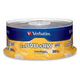Torre DVD+RW Verbatim 94834 - 4x - 4.7GB/120min - 30 Piezas
