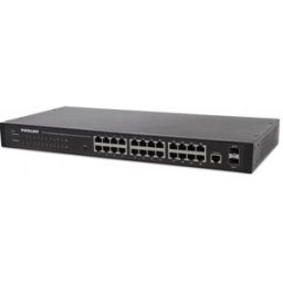 Switch Intellinet 560917 - Gigabit Ethernet - 24 Puertos - 2 SFP - Gestionado