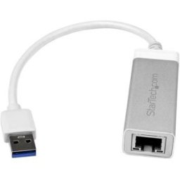 Adaptador de Red StarTech.com - Ethernet Gigabit a USB 3.0 - Plateado