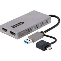 Adaptador de Video StarTech.com 107B-USB-HDMI - USB-A/USB-C a 2x HDMI